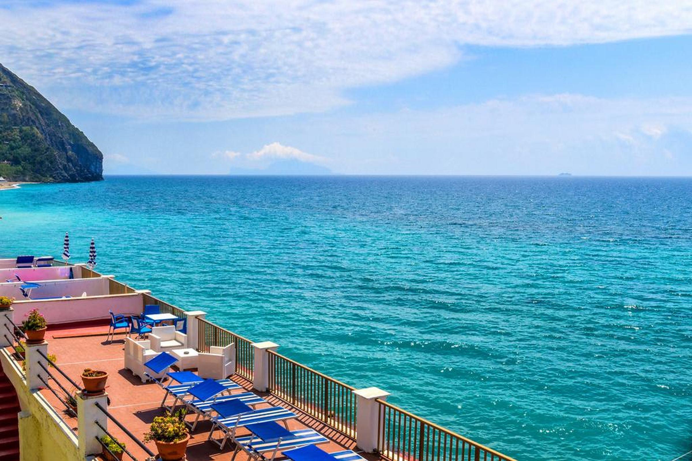 Hotel Regina Del Mare Barano dʼIschia Dış mekan fotoğraf